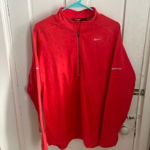 Red Nike Running Fleece